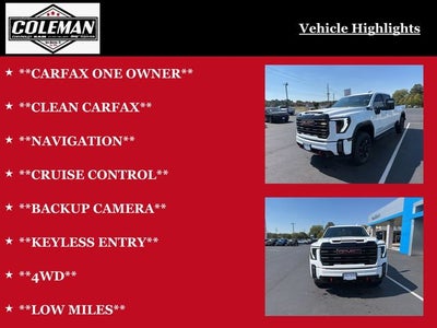 2024 GMC Sierra 2500HD 4WD Crew Cab Standard Bed AT4