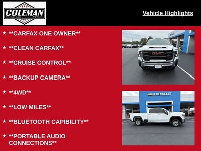2025 GMC Sierra 2500HD 4WD Crew Cab Standard Bed Pro