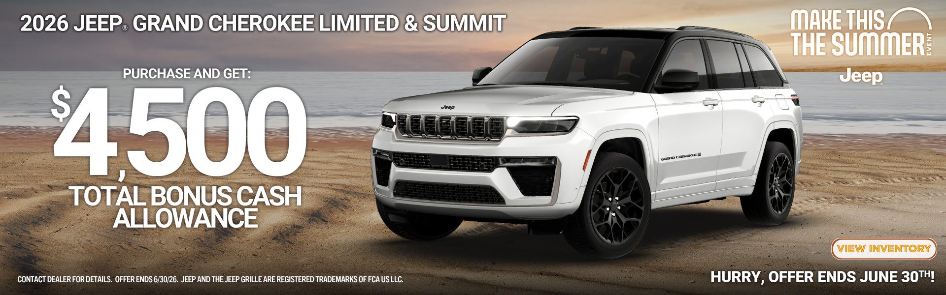 Save on Grand Cherokee!